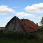 Verfallene Torfhütte